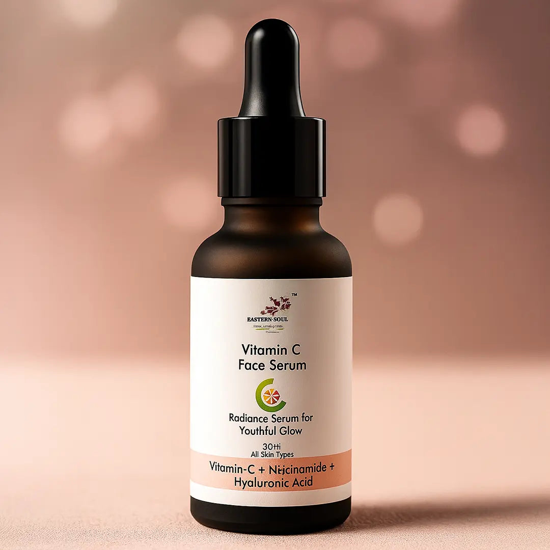 Vitamin C Face Serum with Niacinamide & Hyaluronic Acid – Brightening, Hydrating & Anti-Aging Formula